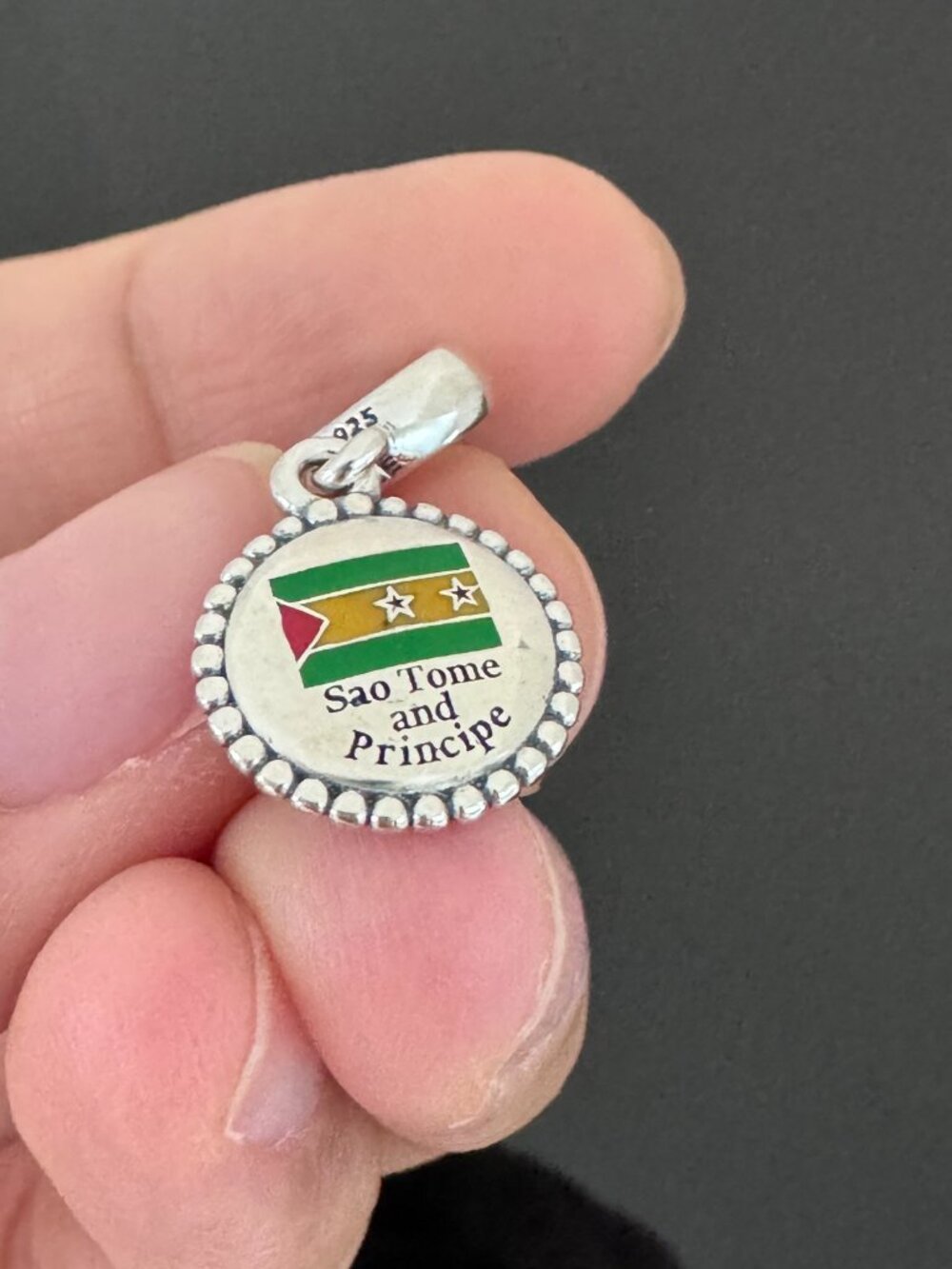 Pandora  Sao  Tome and Principe FLAG  Exclusive Charm